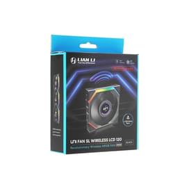 Кулер для кейса Lian Li UNI FAN SL Wireless LCD 1.6" Reverse ARGB Black 120mm x 1 Pack 1900rpm фото