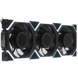 Кулер для кейса Lian Li UNI FAN SL Wireless LCD 1.6" Reverse ARGB Black 120mm x 3 Pack 1900rpm фото