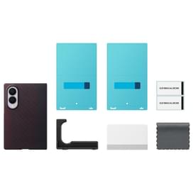 Смартфонға арналған қап Samsung Galaxy Z Fold8 Carbon Shield Magnet Case Қызыл (EF-KF971SREGRU) фото