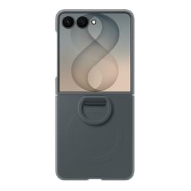 Смартфонға арналған қап Samsung Galaxy Z Flip8 Silicone Ring Magnet Case Қара (EF-EF776CBEGRU) фото