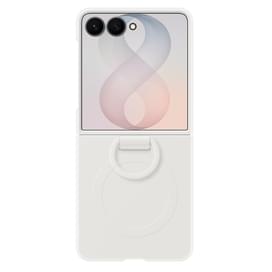 Смартфонға арналған қап Samsung Galaxy Z Flip8 Silicone Ring Magnet Case Ақ (EF-EF776CWEGRU) фото