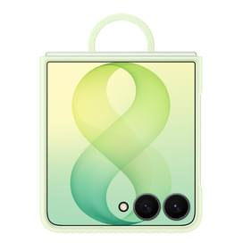 Смартфонға арналған қап Samsung Galaxy Z Flip8 Silicone Ring Magnet Case Жасыл (EF-EF776CGEGRU) фото