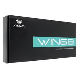 Игровая клавиатура AULA WIN68, Grey-White-Blue фото