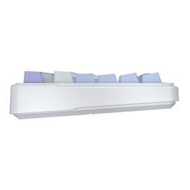 Игровая клавиатура беспроводная AULA F99, White-blue-purple фото