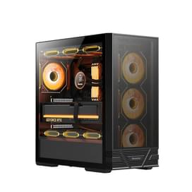 Mid Tower Huntkey GS660C қара (ATX/mATX/ITX) 4x120mm ARGB корпусы [GS660C] фото