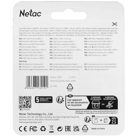 USB Флешка 64GB Netac U505 USB 3.2 Gen1 Black/Silver [NT03U505N-064G-32BK] фото