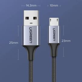 Кабель USB-A-Micro USB,1.5m (60147) UGREEN фото