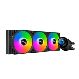 Система жидкостного охлаждения для CPU HuntKey GX360R Atlas Shark 1.28" IPS [710-43436094R6] фото