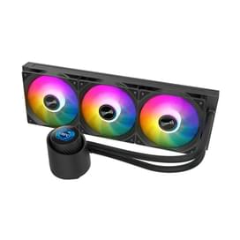 Система жидкостного охлаждения для CPU HuntKey GX360R Atlas Shark 1.28" IPS [710-43436094R6] фото