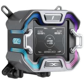 Система жидкостного охлаждения для CPU 1STPLAYER X-Starship 360 2.4" IPS Black [X-360-BK] фото