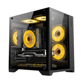 Корпус GameMax Infinity Mini 3 Black mATX/ITX 3x120mm ARGB [9101-0000R0222] фото