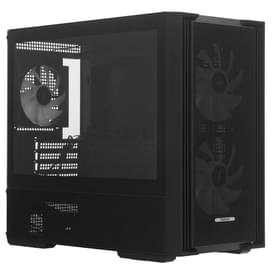 Корпус 1STPLAYER AU6 Black mATX/ITX 5xARGB [AU6-BK-2FA7-14-2FA7R-1FA7] фото