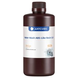 Смола для 3D-печати Anycubic Water-Wash ABS-Like Resin 3.0, 1 литр, Beige (Бежевый) фото