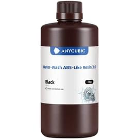 Смола для 3D-печати Anycubic Water-Wash ABS-Like Resin 3.0, 1 литр, Black (Черный) фото