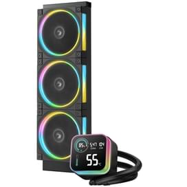 Система жидкостного охлаждения для CPU DeepCool LQ360 Ultra Display Black [R-LQ360-BKASMC-G-1] фото