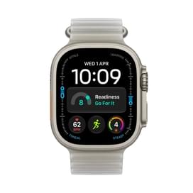 Apple Watch Ultra 4 GPS + Cellular 49mm Natural Titanium Case with Translucent Grey Ocean Band (MJAD4QI/A) Смарт сағаты фото