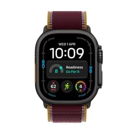 Apple Watch Ultra 4 GPS + Cellular 49mm Black Titanium Case with Burgundy Trail Loop - M/L (MJC44QI/A) Смарт сағаты фото