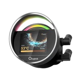 Система жидкостного охлаждения для CPU Ocypus Sigma L24 IPS 240mm Black [Sigma-L24-BK2AAWWN00X-GL] фото