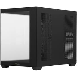 Корпус Mini Tower Ocypus Gamma C54 TG ARGB Black mATX/ITX 3x120mm [Gamma-C54-BKD300XX-GL] фото