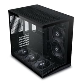 Кейс Mini Tower Lian Li O11D Mini V2 Flow Black TG (ATX/mATX/ITX) 5x120mm FAN фото