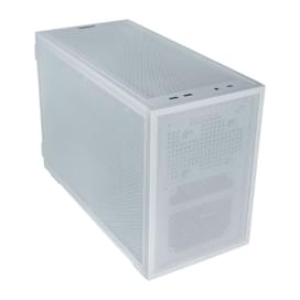 Кейс Mini Tower Lian Li/DAN B4-mATX Wood White (mATX/ITX) 2x120mm FAN фото