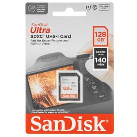 SDXC 128GB SanDisk Ultra, 140MB/s жад картасы (SDSDUNB-128G-GN6IN) фото
