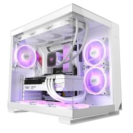 Кейс PCCooler C3T500 ARGB MidTower, window, White ATX 6x120mm FAN [C3T500 ARGB WH] фото