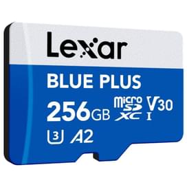 Жад картасы microSDXC 256GB Lexar BLUE PLUS A2 U3 V30 [LMSBLPL256G-BNANG] фото