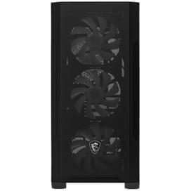 Кейс MSI MAG FORGE M100R MiniTower, window, Black mATX 4x120mm FAN [MAG FORGE M100R] фото