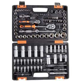 Вихрь 1/2" 1/4" кейсте 108 дана құрал-саймандар жинағы фото
