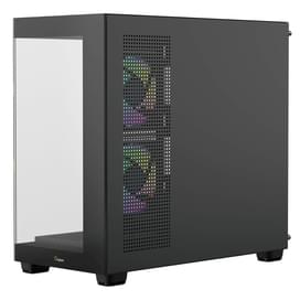 Корпус Mini Tower Ocypus Gamma C52 TG ARGB Black mATX/ITX 3x120mm [Gamma-C52-BKD300XX-GL] фото