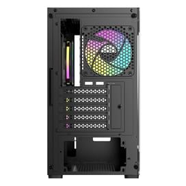 Корпус Mini Tower Ocypus Gamma C52 TG ARGB Black mATX/ITX 3x120mm [Gamma-C52-BKD300XX-GL] фото