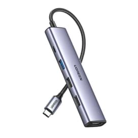 ORICO USB-С HDMI(4K@30Hz), 2xUSB-A 2.0(480Mbps), 1xUSB-A 3.0(5Gbps), PD 100W (CM478) Док-станциясы фото