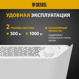 Конвектор Denzel XCE-1000 фото