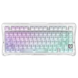 Сымсыз ойын клавиатура GravaStar Mercury K1 Lite Crystal Aurora (GS K1 LITE_XTAL_AUROA) фото