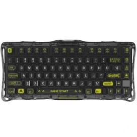Сымсыз ойын клавиатура GravaStar Mercury K1 Lite Transparent Black (GS K1 LITE_XTAL_BLK) фото