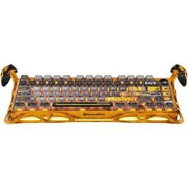 Сымсыз ойын клавиатура GravaStar Mercury K1 Pro Battle-Worn Yellow (GS K1 PRO_YLW) фото
