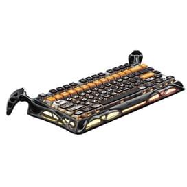 Сымсыз ойын клавиатура GravaStar Mercury K1 Pro CyberFlare (GS K1 PRO_BO_BLK) фото
