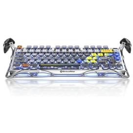 Сымсыз ойын клавиатура GravaStar Mercury K1 Pro Interstellar Silver (GS K1 PRO_S_CGRY) фото