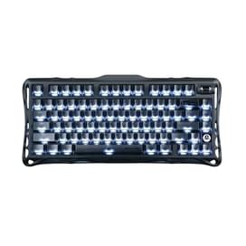 Сымсыз ойын клавиатура GravaStar Mercury K1 Stealth Black (GS K1_XTAL_BLK) фото