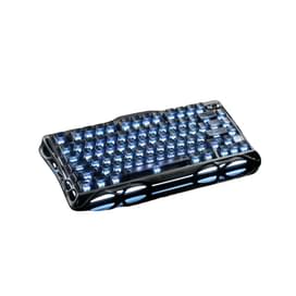 Сымсыз ойын клавиатура GravaStar Mercury K1 Stealth Black (GS K1_XTAL_BLK) фото
