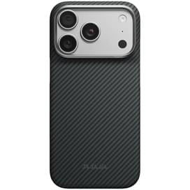 Чехол для iPhone 18 Pro Max, PITAKA Edge Case with MagSafe, Classic Black/Grey (Twill) (KI1801PM) фото