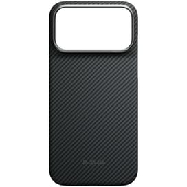 Чехол для iPhone 18 Pro Max, PITAKA Edge Case with MagSafe, Classic Black/Grey (Twill) (KI1801PM) фото