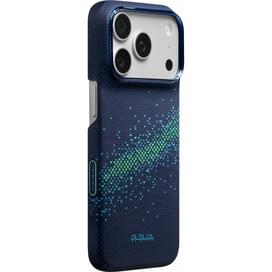 Чехол для iPhone 18 Pro Max, PITAKA Edge Case with MagSafe, Milky Way Galaxy Nearfield Blue (KI1805P фото