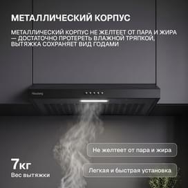 Вытяжка Hausberg HBCH-6000BL фото