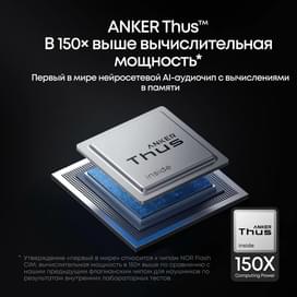 Cымсыз құлаққаптар Soundcore Liberty 5 Pro Max Black (D1204) фото