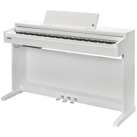 Цифровое пианино Kurzweil M215WH белый, с банкеткой фото