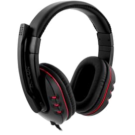 Гарнитура Накладная Delux DLH-4, Black-Red фото