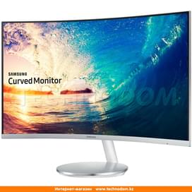 Монитор 27" Samsung LC27F591FDIX  1920x1080 16:9 VA 60ГЦ (HDMI+DP+VGA) Curved White фото