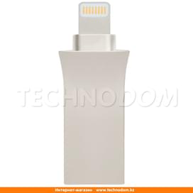 USB Флешка 64GB Transcend JetDrive Go 500 Type-A/Lightning 3.1 Gen 1 (3.0) Silver (TS64GJDG500S) фото